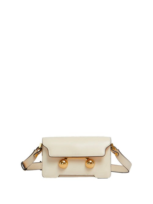Women's Mini Trunkaroo Shoulder Bag in White | Size UNICA | SBMP0193U0F6948