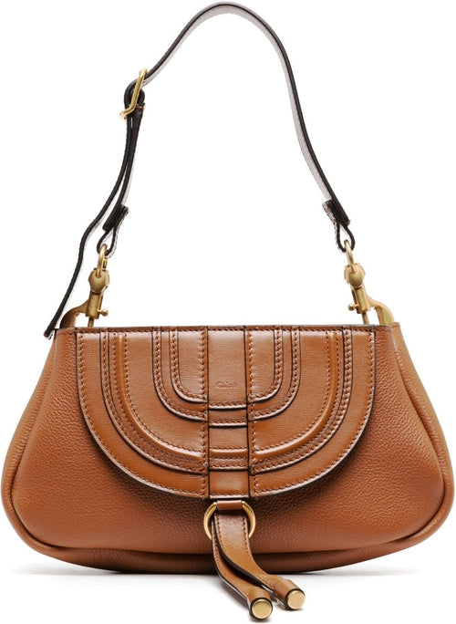 Women's Marcie Small Bag in Leather Brown | Size UNI | CHC23US602K28MARCIE25M