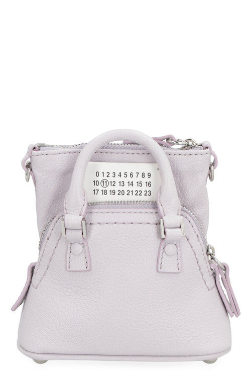 Men's 5Ac Classique Baby Leather Crossbody Bag in Lilac | SB1WG0022P5348 Color T5166