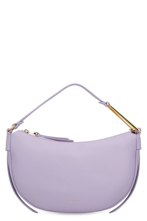 Women's Priscilla Leather Shoulder Bag in Lilac | E1NE0130301 Color V27