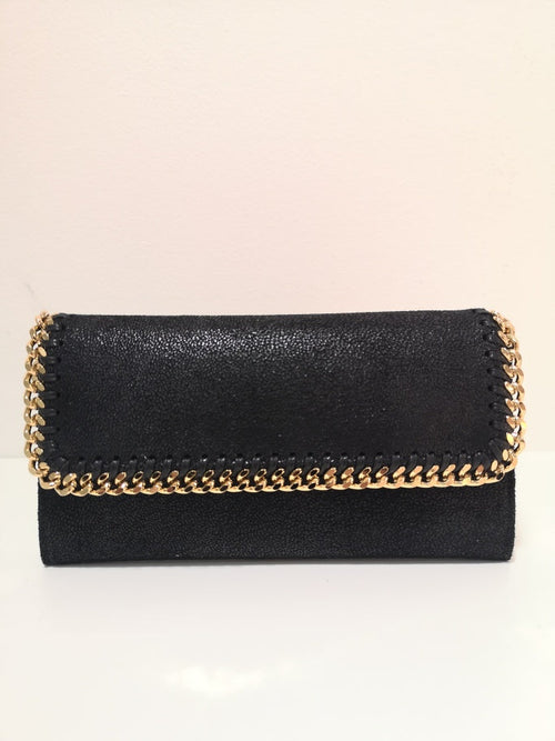 Women's Falabella Continental Wallet in Black | 430999W9355 Color 1000