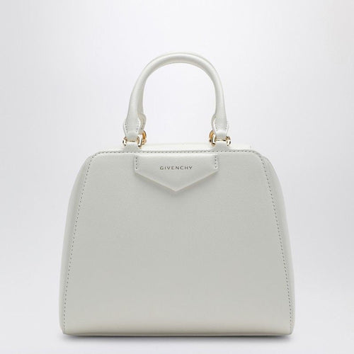 Women's Antigona Cube Mini Leather Bag in Ecru | BB50ZBB24B Color 105