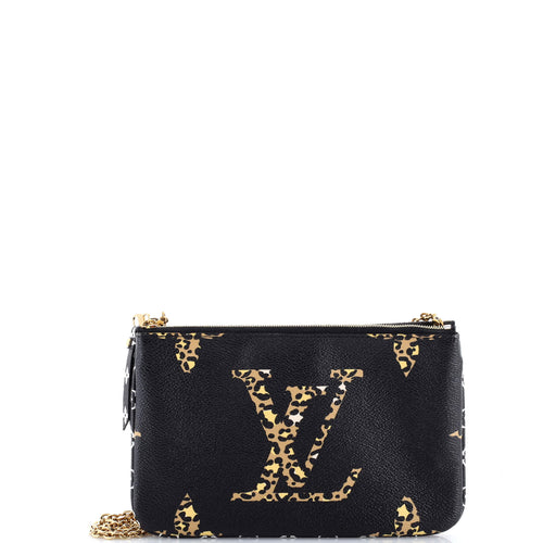 Double Zip Pochette Limited Edition Jungle Monogram Giant
