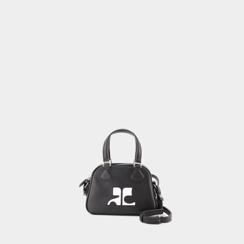 Women's Reedition Mini Bowling Bag in Black | PERGSA083CR0065 Color 9999