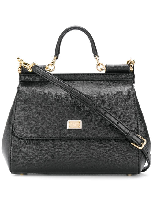 Women's Leather Shoulder Bag in Black | Size UNI | BB6002 Color A100180999