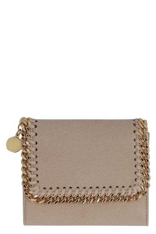 Women's Falabella Small Wallet in Sand | 431000W9355 Color 9300