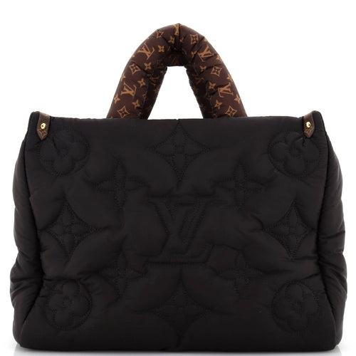 Pillow OnTheGo Tote Monogram Quilted Econyl Nylon MM