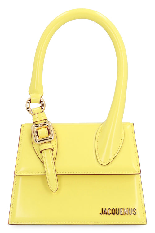 Women's Le Chiquito Leather Handbag in Yellow | 23H233BA3273128 Color 250