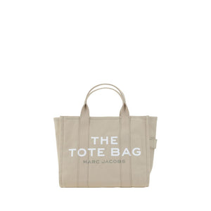 Marc Jacobs Crossbody Canvas Tote Bag - Beige