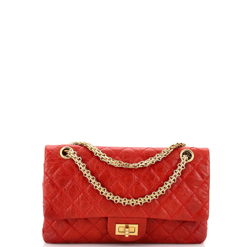CHANEL Reissue 2.55 Flap Bag Quilted Aged Calfskin 225
