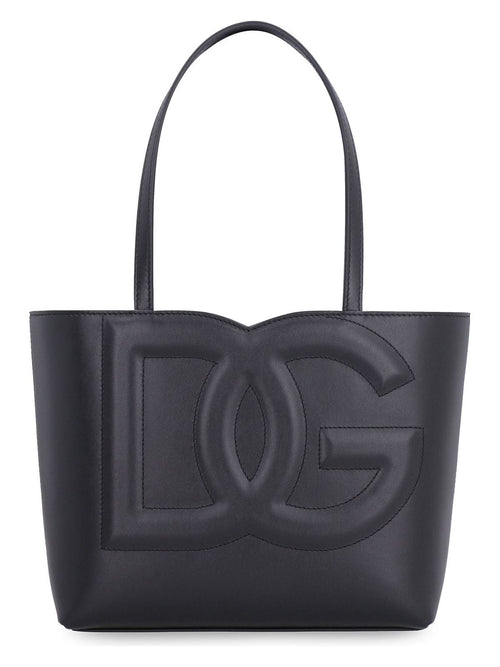 Women's Small Dg Logo Tote Bag in Black | Size UNICA | BB7337AW576
