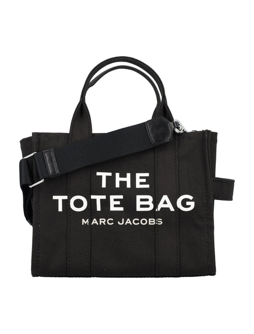 Women's The Canvas Small Tote Bag in Black | 24AM0016493 Color 001
