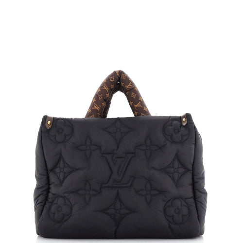 Pillow OnTheGo Tote Monogram Quilted Econyl Nylon MM