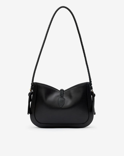 Tascheuette-schultertasche Vigo Aus Leder - Damen - Schwarz - Isabel Marant