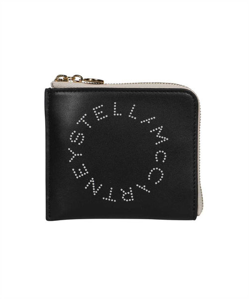 Women's Stella Logo Small Wallet in Black | 700253W8856 Color 1000