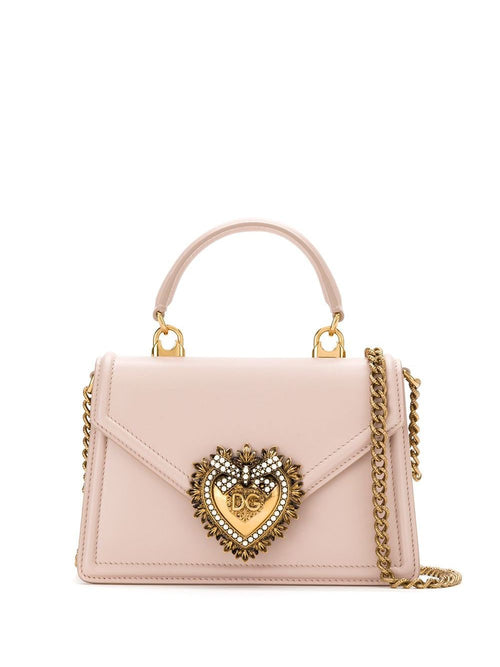 Women's Small Leather Devotion Handbag in Pink | Size UNI | BB6711AV89380412