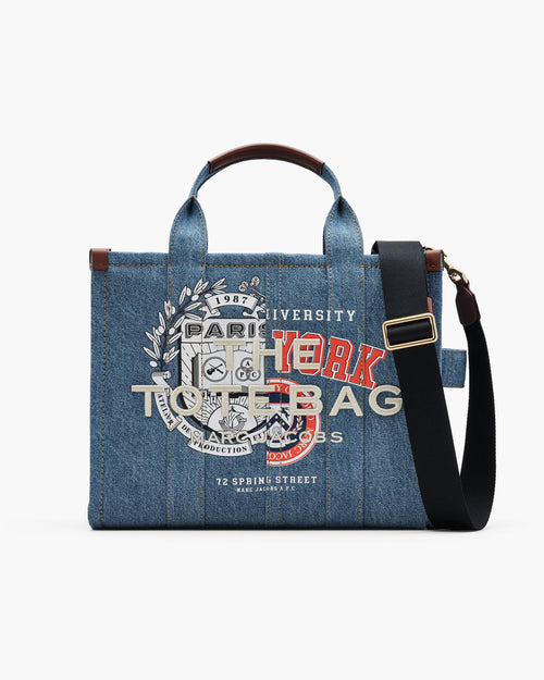 Marc Jacobs The A.P.C. X Marc Jacobs Denim Medium Tote Bag in Washed Indigo