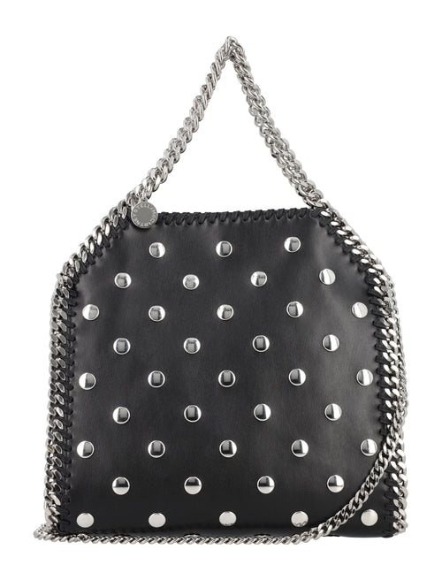 Women's Limited Edition Studded Falabella Mini Tote Bag in Black | 24A371223WP0454 Color 1000
