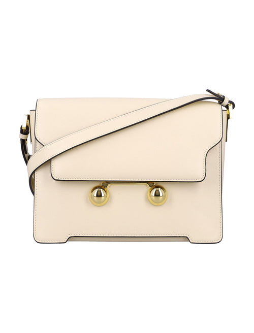 Women's Trunkaroo Medium Shoulder Bag in White | 24ASBMP0195U0P6948 Color 00W12