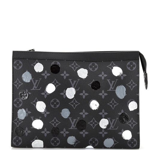 Pochette Voyage Yayoi Kusama Painted Dots Monogram Eclipse Canvas MM