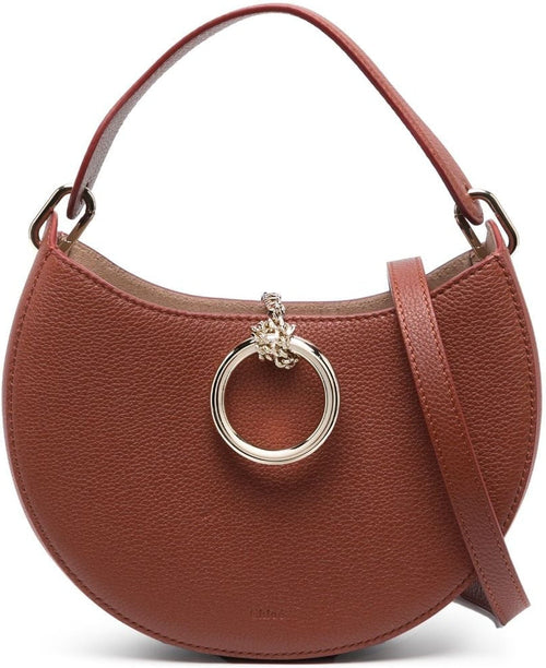 Women's Arlène Leather Crossbody Bag in Brown | Size UNI | CHC23AS164K61ARLENE27S