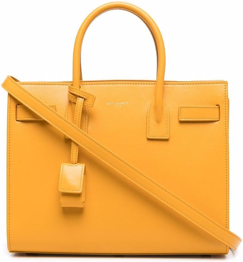 Women's Ysl Sac De Jour Baby Bag in Yell Fev/Yell Fev | 42186302G9W7008