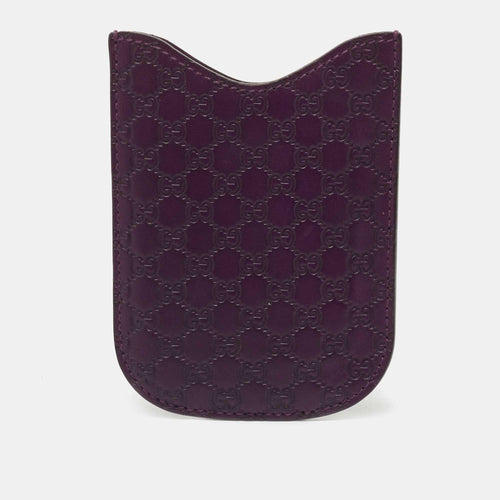 Purple Microguccissima Leather Blackberry Phone Case