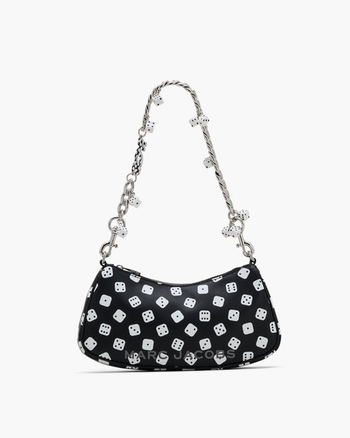Marc Jacobs Derrick Adams X Marc Jacobs Charm Shoulder Bag in Black/White