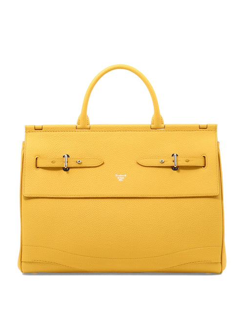 Women's Mina Media Handbag in Yellow | FM010024GG00001PI04517