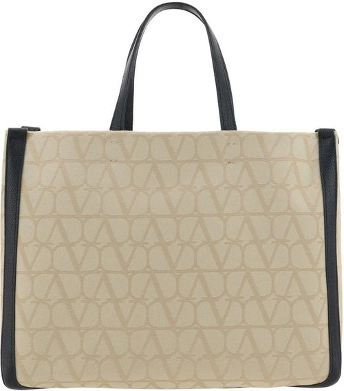 Men's Toile Iconographe Medium Tote in Chinosnero | 4Y2B0A35HND