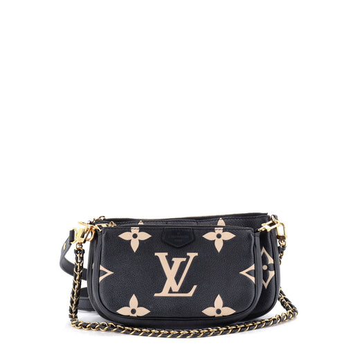 Multi Pochette Accessoires Bicolor Monogram Empreinte Giant