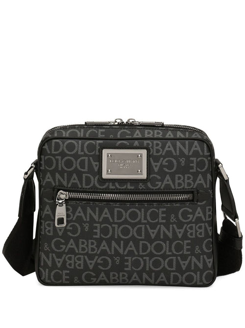 Men's Allover Crossbody Bag in Black | Size UNI | BM1622AJ7058B969
