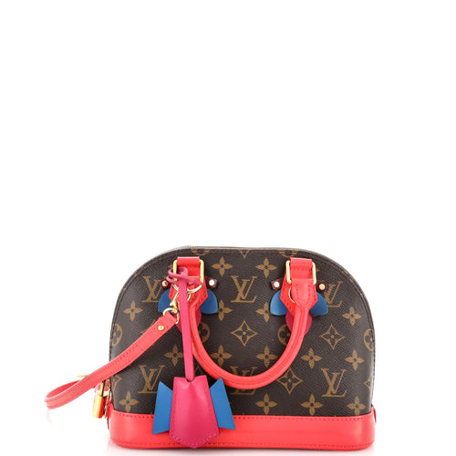Alma Handbag Limited Edition Totem Monogram Canvas BB