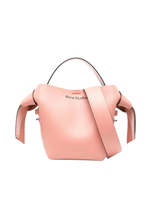 Women's Musubi Micro Leather Handbag in Pink | Size UNI | A10340AD2