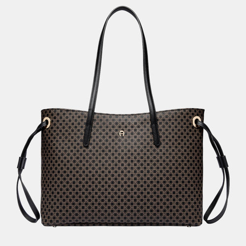 Dadino Brown shiny light gold Metal Dadino Shopper Dadino Brown