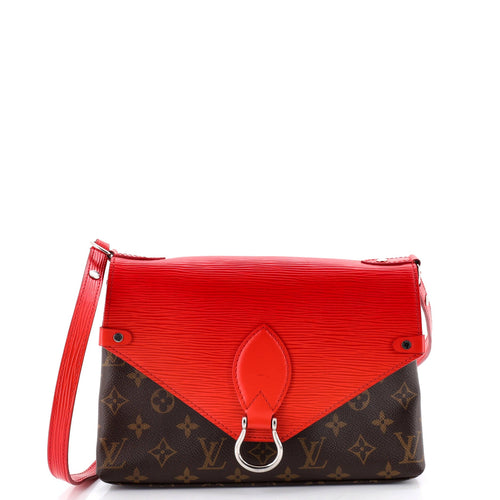 Saint Michel Handbag Monogram Canvas and Epi Leather