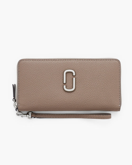 Marc Jacobs The Pebble J Marc Continental Wallet in Cement
