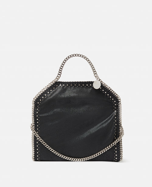 Falabella Fold-Over Tote Bag, Woman, Pitch black
