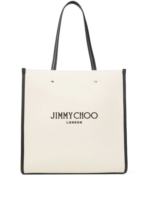 Women's Logo Detailed Tote Bag in Nude & Neutrals | Size UNICA | NSTOTEMCZM