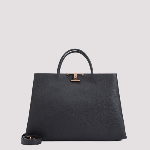 Women's T Timeless Shopping Bag in Black | Size UNICA | XBWTSQF0350XWZB999