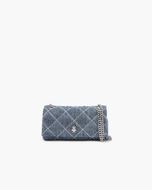 Marc Jacobs THE DUAL CHAIN MINI BAG in Light Wash Indigo