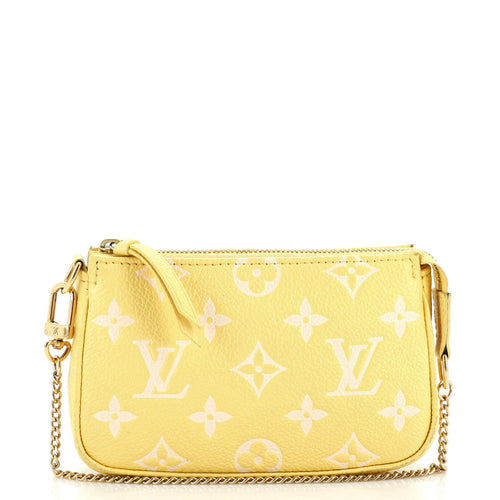 Pochette Accessoires Monogram Empreinte Leather Mini