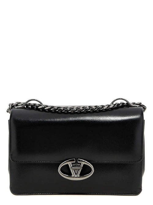 Women's Chain 1 Small Shoulder Bag in Black | Size UNICA | 5W0B0Q62IAP