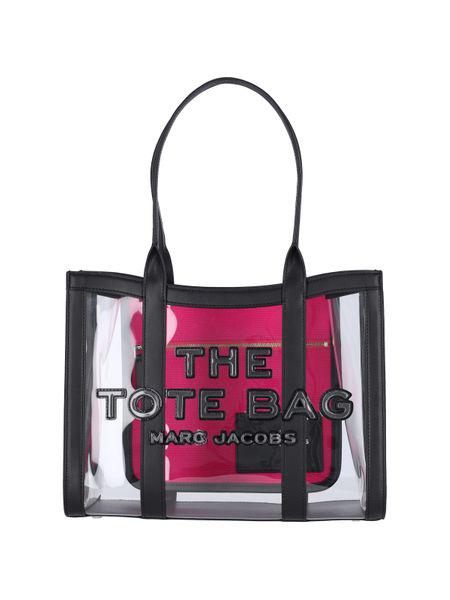 Women's The Clear Medium Tote Bag in Black | Size UNI | 2P4HTT046H03