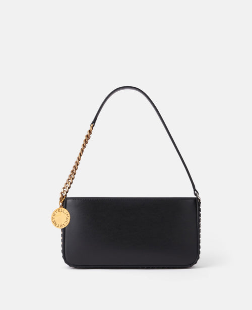 Frayme Baguette Shoulder Bag, Woman, Pitch black