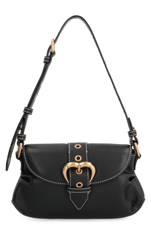 Women's Jolene Piccola Leather Shoulder Bag in Black | 102802A1W9 Color Z99Q