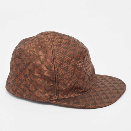 Brown Logo Jacquard Aquila Baseball Hat S