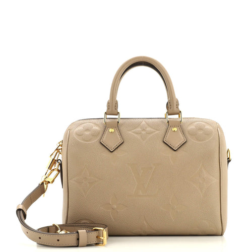 Speedy Bandouliere Bag Monogram Empreinte Giant 25