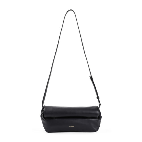Women's Rollup Small Shoulder Bag in Black | Size UNICA | J08WG0044P7217