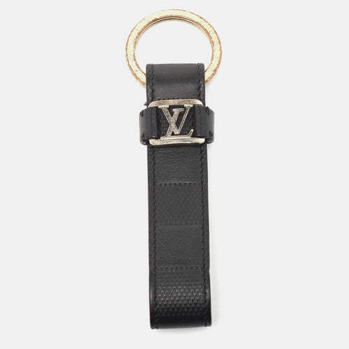 Damier Infini Leather LV Dragonne Key Holder